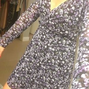 Dress hollister purple xs